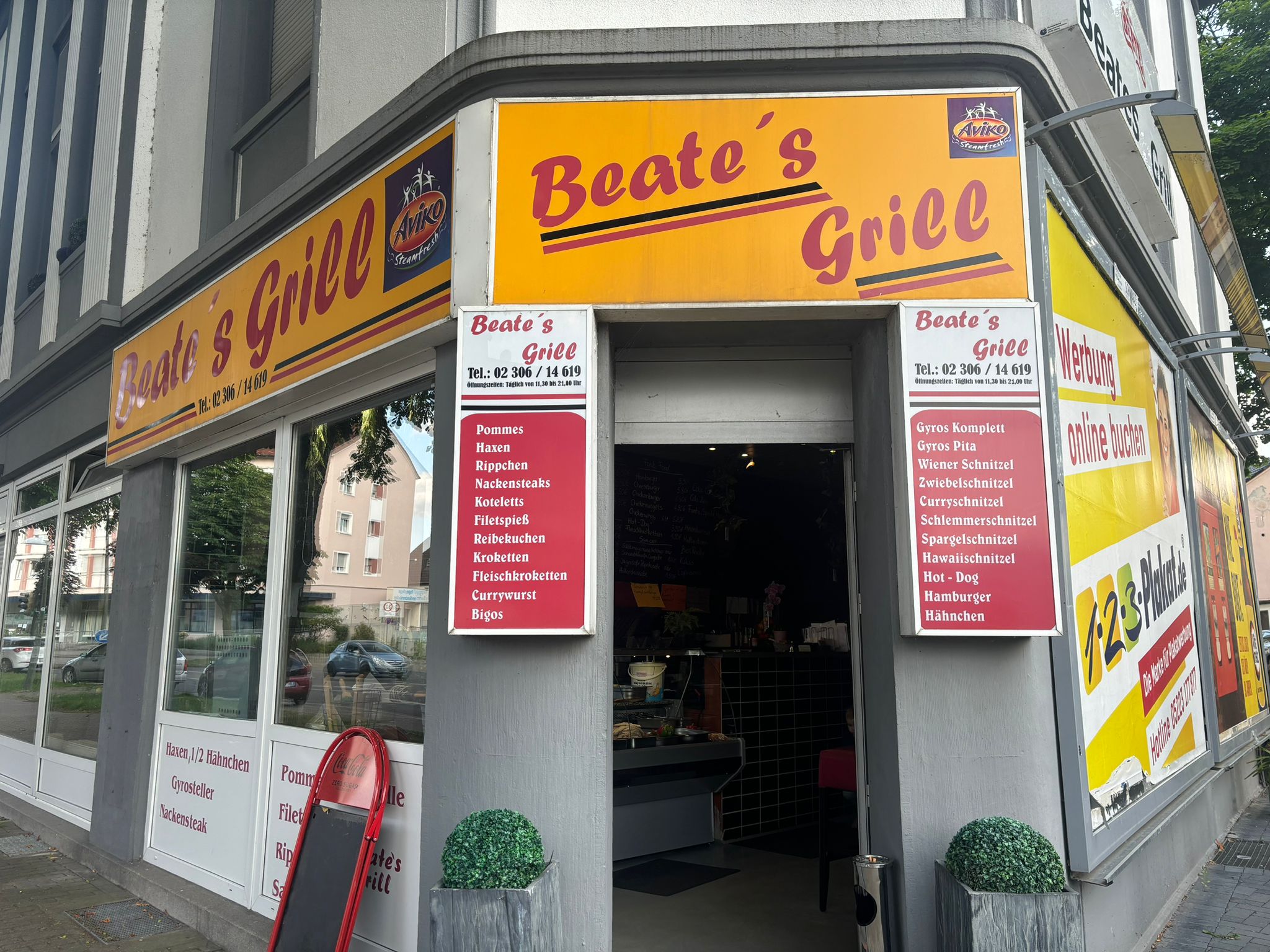 Beate's Grill Außenansicht