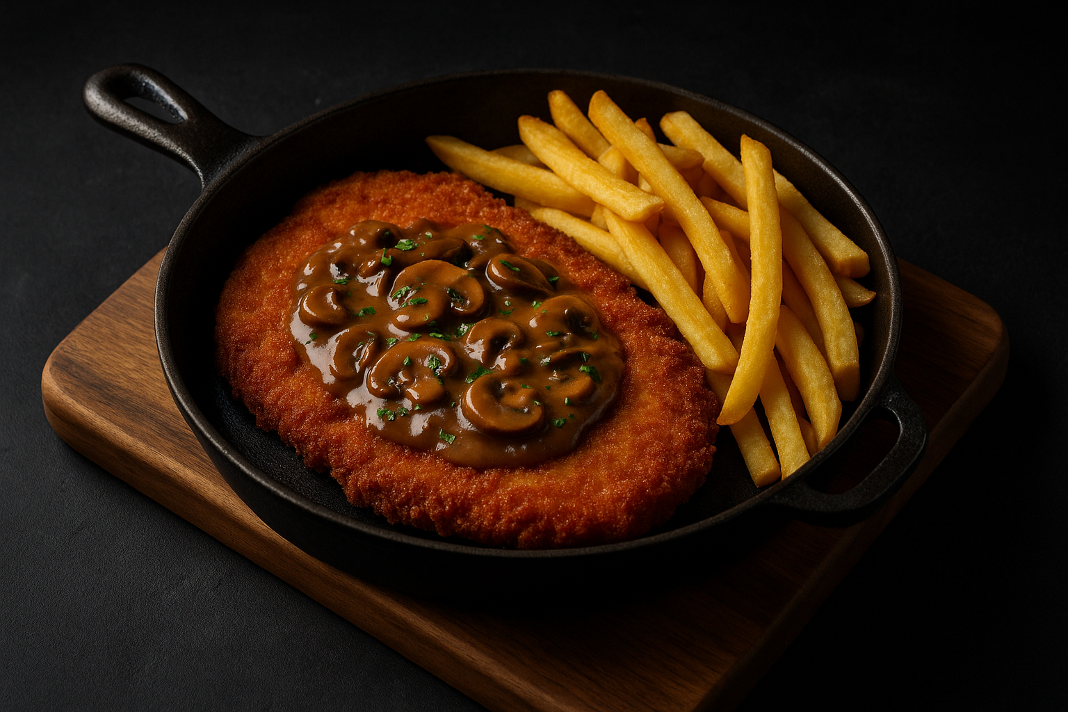 Jägerschnitzel
