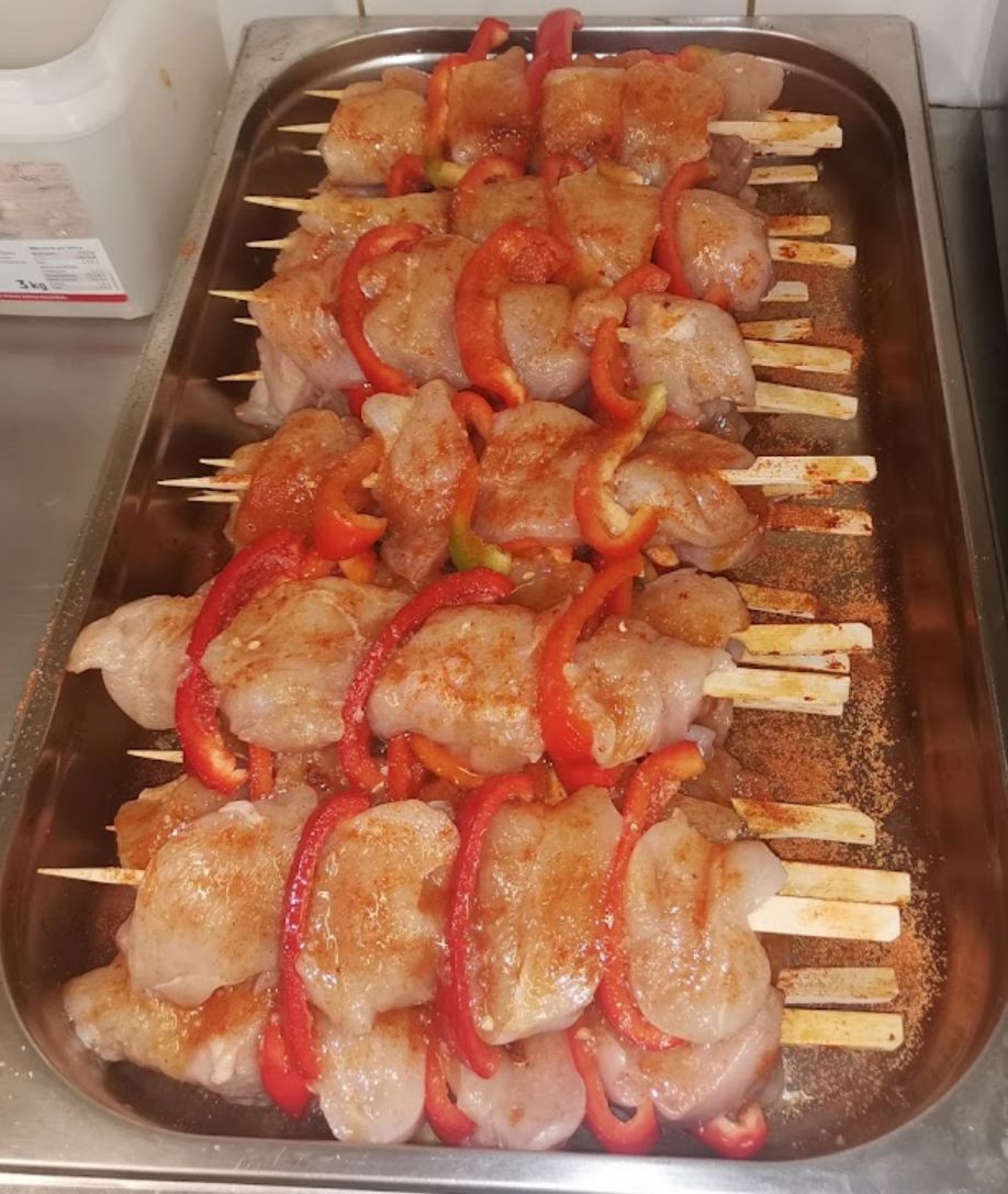 Fleischspieße